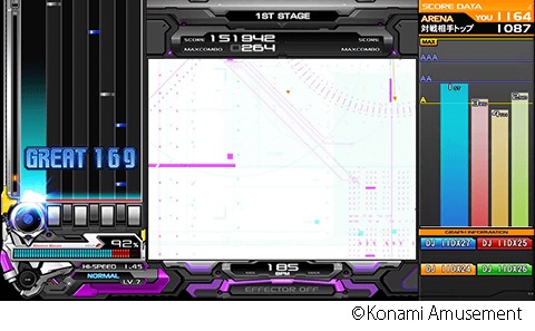 画像ギャラリー No.002のサムネイル画像 / 「beatmania IIDX 27 HEROIC VERSE」,ARENAモードで「第2回オンラインバトル」が開幕