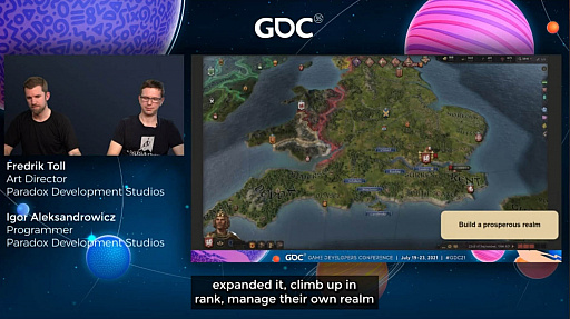 ꡼ No.007 | GDC 2021ϡCrusader Kings IIIפΡȰɥƥȥ饯եåμưˤĤơѤȥȤξ̤
