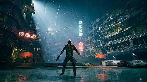 カタナを手にサイバーパンクな都市を駆け巡る アクションゲーム Ghostrunner の無料体験デモが期間限定で配信