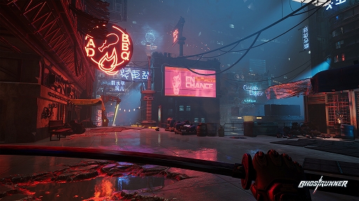 Tgs サイボーグ忍者が駆ける Ghostrunner のゲームプレイが公開 一撃必殺のメカニクスが光るハイスピードアクション