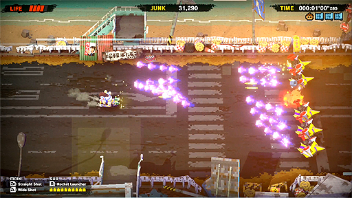 世紀末の日本でサルと家電ロボが戦う Switch用アクションシューティング Monkey Barrels モンキーバレルズ が11月7日より配信へ