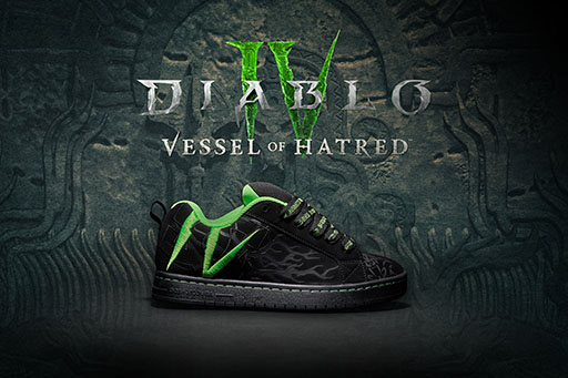 画像ギャラリー No.007のサムネイル画像 / スケートブランド「DC Shoes」とアクションRPG「ディアブロ IV」がコラボ。世界666足限定のスペシャルモデルが登場