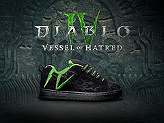 スケートブランド「DC Shoes」とアクションRPG「ディアブロ IV」がコラボ。世界666足限定のスペシャルモデルが登場