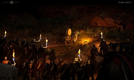 画像集#023のサムネイル/「紅の砂漠」のゲームプレイトレイラーが初公開。さまざまな強敵との戦闘シーンやドラゴンの背に乗り飛行する姿などを収録