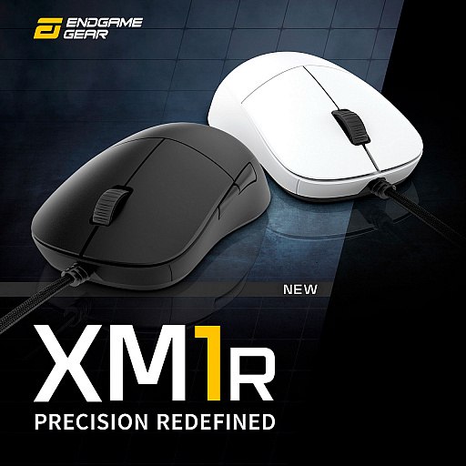 Endgame Gearから新型マウス Xm1r が登場 センサーやケーブルを変えてxm1をリニューアル