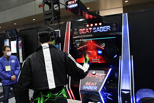 ���������꡼ No.004�Υ���ͥ������ / ��JAEPO2020�ϡ�Beat Saber�פΥ����������Ǥ򥻥��֡����ǥץ쥤���ץ쥤������ľ���ꤷ�Ƥ���