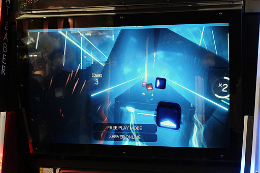 ���������꡼ No.005�Υ���ͥ������ / ��JAEPO2020�ϡ�Beat Saber�פΥ����������Ǥ򥻥��֡����ǥץ쥤���ץ쥤������ľ���ꤷ�Ƥ���