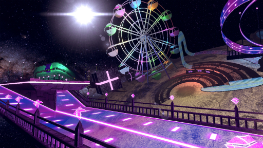 画像ギャラリー No.012のサムネイル画像 / PCとSwitch向けソフト「幻走スカイドリフト」が本日発売。「東方プロジェクト」のレースゲーム