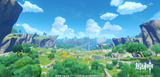 画像(001)「原神」CBTをプレイ。7つの元素で満ちた美しい世界を，スピード感あふれるアクションで冒険しよう！