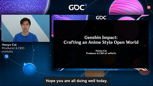 ꡼ No.001Υͥ / GDC 2021ϡָפ̥Ūʥ饯طʥեåϤɤΤ褦ޤ줿ΤmiHoYoCEO