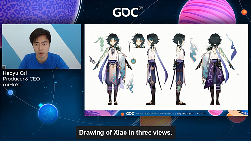 ꡼ No.008Υͥ / GDC 2021ϡָפ̥Ūʥ饯طʥեåϤɤΤ褦ޤ줿ΤmiHoYoCEO