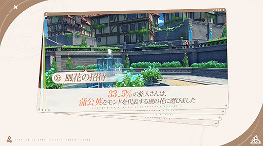 画像ギャラリー No.010のサムネイル画像 / 「原神」の1年を振り返る“テイワット冒険記念動画 一周年旅手帳”が公開。歩んできた道のりや各種プレイデータなどをまとめた映像