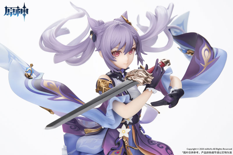 【新品未開封】原神　中国限定　公式正規品 刻晴　色紙手紙セット フィギュア特典