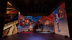 画像ギャラリー No.002のサムネイル画像 / 「原神」がヤマハ銀座店をジャック。10月11日より期間限定で「TAKEOUT SHOW-原神-」の上映に,パネルや楽譜の展示などもあり