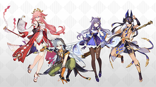 画像ギャラリー No.003のサムネイル画像 / 「原神」がヤマハ銀座店をジャック。10月11日より期間限定で「TAKEOUT SHOW-原神-」の上映に,パネルや楽譜の展示などもあり