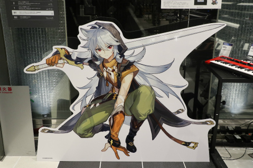 画像ギャラリー No.003のサムネイル画像 / 「原神」コラボイベントをヤマハ銀座店にて開催中。スタンプラリーやピアノYouTuber4名がアレンジした楽曲の映像上映を実施