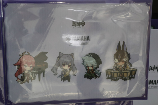 画像ギャラリー No.007のサムネイル画像 / 「原神」コラボイベントをヤマハ銀座店にて開催中。スタンプラリーやピアノYouTuber4名がアレンジした楽曲の映像上映を実施
