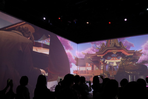 画像ギャラリー No.010のサムネイル画像 / 「原神」コラボイベントをヤマハ銀座店にて開催中。スタンプラリーやピアノYouTuber4名がアレンジした楽曲の映像上映を実施