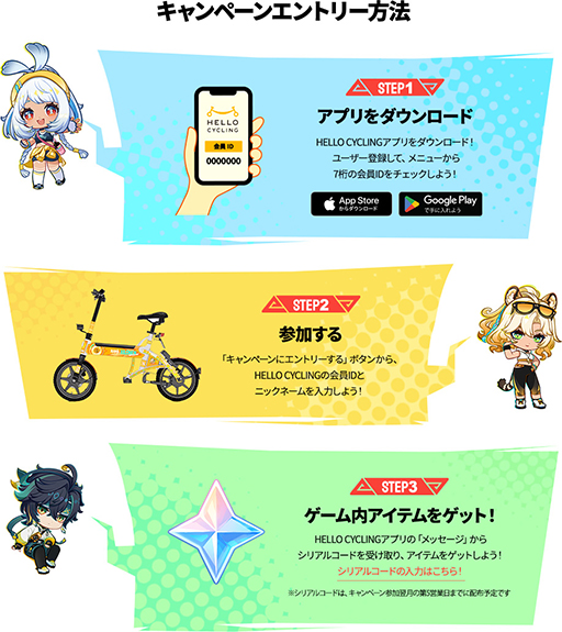 ���������꡼ No.008�Υ���ͥ������ / �ָ����ץ��������������HELLO CYCLING�פȥ���ܡ���åԥ󥰼�ξ���о�����ꥸ�ʥ륰�å�������