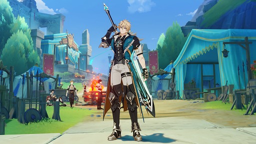 画像ギャラリー No.003のサムネイル画像 / 「原神」,Luna V「風を捕まえる帰郷者」を2月25日に配信。西風騎士団の大団長「ファルカ」(CV:杉田智和)がプレイアブルキャラクターに