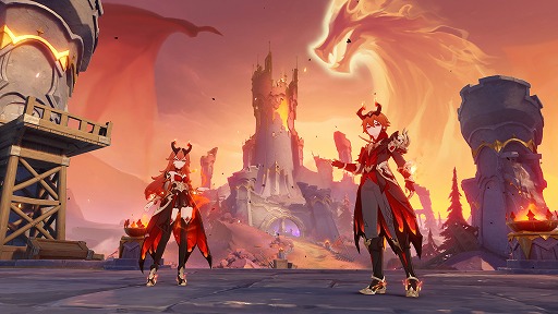 画像ギャラリー No.017のサムネイル画像 / 「原神」，Luna VI「空月の歌・輪舞--帰逢の翼」を4月8日にリリース。新プレイアブルキャラクター「リンネア」（CV：白石晴香）が登場