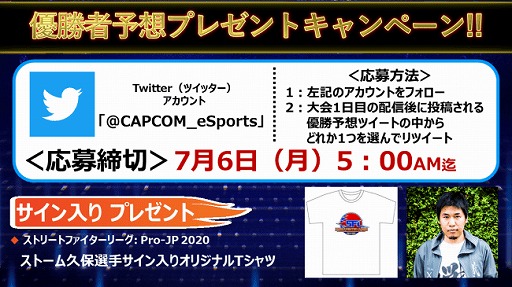 画像ギャラリー No.005のサムネイル画像 / 「CAPCOM Pro Tour Online 2020」南米大会の中継が7月5日4:40にスタート。出演ゲストとキャンペーン情報が公開