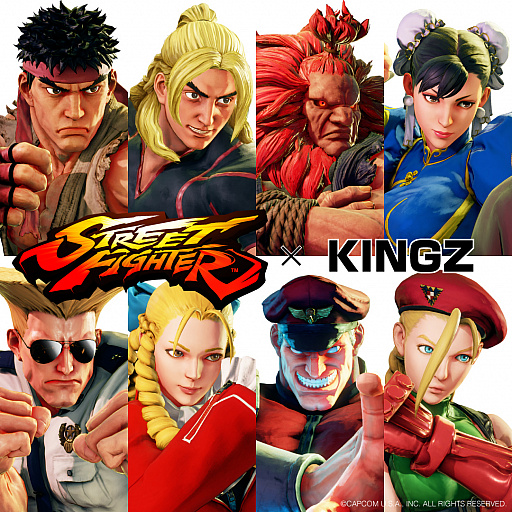 ストリートファイターv キャラクターをデザインした財布やパスケース Tシャツがkingzから登場 ストリートファイターv キャラクターをデザインした財布やパスケース Tシャツがkingzから登場
