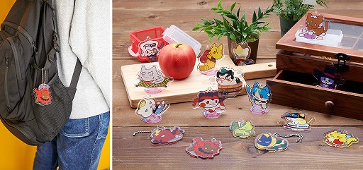 画像ギャラリー No.002のサムネイル画像 / 「ストリートファイターV」のネコ化グッズに新キャラが登場。オフィシャルショップ限定でアクキーを販売