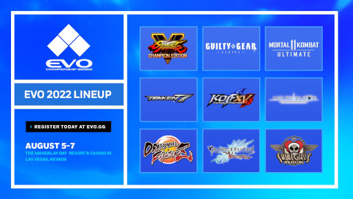 画像ギャラリー No.002のサムネイル画像 / 格闘ゲーム大会「EVO 2022」の模様をOPENREC.tvが配信。8月6日2:00スタート