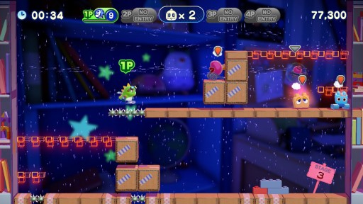 画像ギャラリー No.021のサムネイル画像 / 2月27日発売「バブルボブル 4 フレンズ」インプレッション。可愛いキャラと奥深いプレイが楽しめる名作が,装いも新たにSwitchに登場