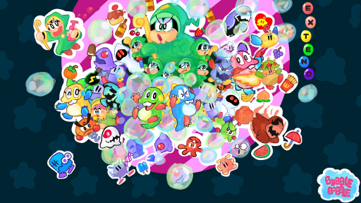 画像ギャラリー No.002のサムネイル画像 / 「バブルボブル 4 フレンズ」イラストコンテストの結果が発表。入賞作品の紹介動画も