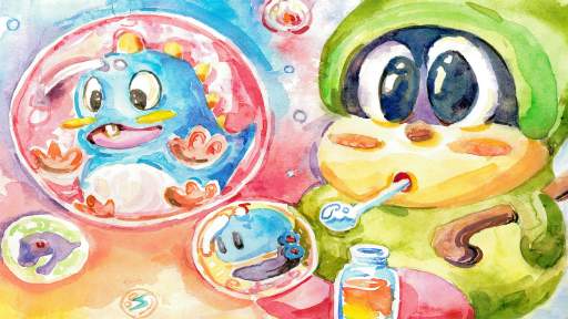 画像ギャラリー No.011のサムネイル画像 / 「バブルボブル 4 フレンズ」イラストコンテストの結果が発表。入賞作品の紹介動画も