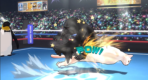 画像ギャラリー No.004のサムネイル画像 / いざという時は目からビームも。「Fight of Animals」,だるんと伸びた胴を持つ新動物「スレンダーキャット」が本日実装