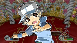 画像ギャラリー No.002のサムネイル画像 / 「おきらくテニス SP」がSwitch向けに本日配信。個性的な技を持つ8キャラクターで楽しめるカジュアルなテニスゲーム