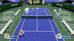 画像ギャラリー No.005のサムネイル画像 / 「おきらくテニス SP」がSwitch向けに本日配信。個性的な技を持つ8キャラクターで楽しめるカジュアルなテニスゲーム