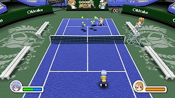 画像ギャラリー No.013のサムネイル画像 / 「おきらくテニス SP」がSwitch向けに本日配信。個性的な技を持つ8キャラクターで楽しめるカジュアルなテニスゲーム