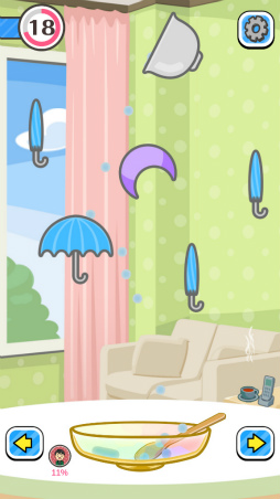 画像ギャラリー No.006のサムネイル画像 / 水を受け皿まで流す。スマホ向け対戦アクション「バラエティボトル」を紹介する「(ほぼ)日刊スマホゲーム通信」第2201回