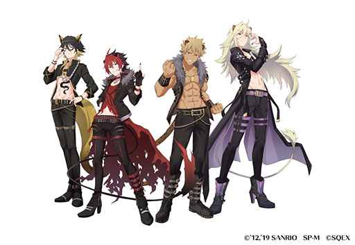 スマホ向けリズムゲーム Show By Rock Fes A Live が年に配信決定 出演バンド第1弾のビジュアルも掲載