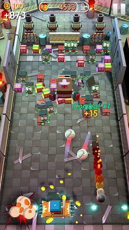 画像ギャラリー No.003のサムネイル画像 / カセゲー対応の新作アプリ「ゾンビパニック」の正式サービスがスタート