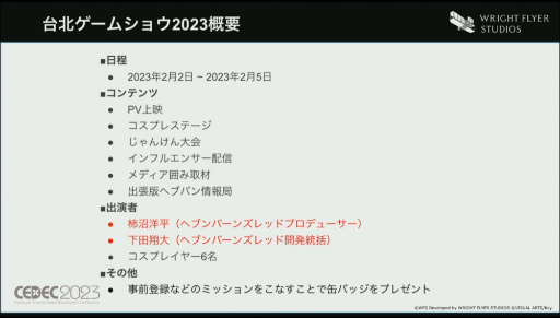 ���������꡼ No.041�Υ���ͥ������ / ��CEDEC 2023��WFS�����֥إ֥�С��󥺥�åɡ����λ��ǡ��ڹ���ǥ�꡼���ˤ����륢�����ظ������ޡ����ƥ��󥰡����ߥ�˥ƥ���ά�Ȥ�