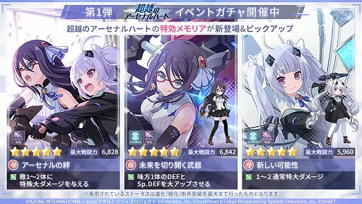 画像ギャラリー No.003のサムネイル画像 / 「アサルトリリィ Last Bullet」,イベント“超越のアーセナルハート”が開始。真島百由は初のプレイアブル化に