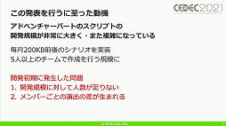 ꡼ No.006 | CEDEC 2021ϡ֥ȥꥣ Last BulletפΥɥ٥㡼ѡȤˤ볫ȯƥ˥åҲ