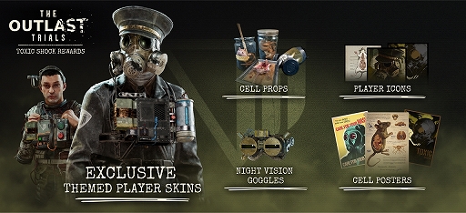 ���������꡼ No.005�Υ���ͥ������ / ��The Outlast Trials�פǴ��ָ��ꥤ�٥�Ȥ�ޤॢ�åץǡ��ȡ�Toxic Shock�ɤ������ۿ��ˡ����åץǡ������Ƥ��Ͽ�����ȥ쥤�顼�θ�����