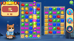 画像ギャラリー No.004のサムネイル画像 / 【PR】キュートな猫に癒やされながら屋敷をリフォーム! 「パズにゃん」は健気な猫たちとの交流が楽しいパズルゲームだ