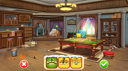 画像ギャラリー No.006のサムネイル画像 / 【PR】キュートな猫に癒やされながら屋敷をリフォーム! 「パズにゃん」は健気な猫たちとの交流が楽しいパズルゲームだ