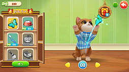 画像ギャラリー No.010のサムネイル画像 / 【PR】キュートな猫に癒やされながら屋敷をリフォーム! 「パズにゃん」は健気な猫たちとの交流が楽しいパズルゲームだ