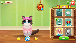 画像ギャラリー No.011のサムネイル画像 / 【PR】キュートな猫に癒やされながら屋敷をリフォーム! 「パズにゃん」は健気な猫たちとの交流が楽しいパズルゲームだ