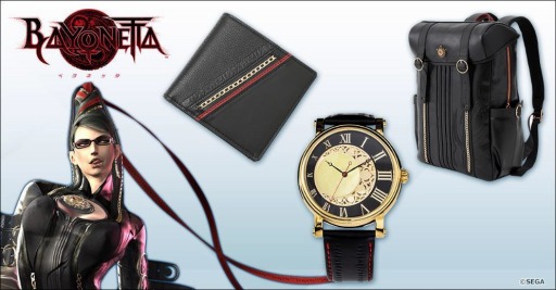 Bayonetta 魔女ベヨネッタをイメージした腕時計などアイテム3種が登場 予約受付を開始