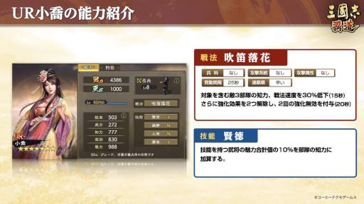 画像ギャラリー No.012のサムネイル画像 / 「三國志 覇道」UR武将“陸遜”,“小喬”,SSR覚醒武将“曹真”,“李儒”が追加