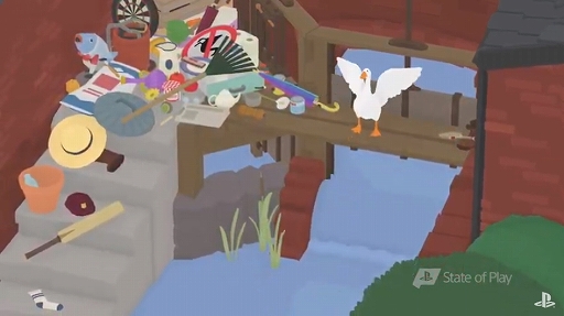 Ps4版 Untitled Goose Game が12月17日に発売 平穏な町を1羽のガチョウとなり暴れまわるアクションパズル